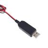 Кабель-заменитель батареек AA с преобразователем Type-C, USB или Type-C вход 5V2A