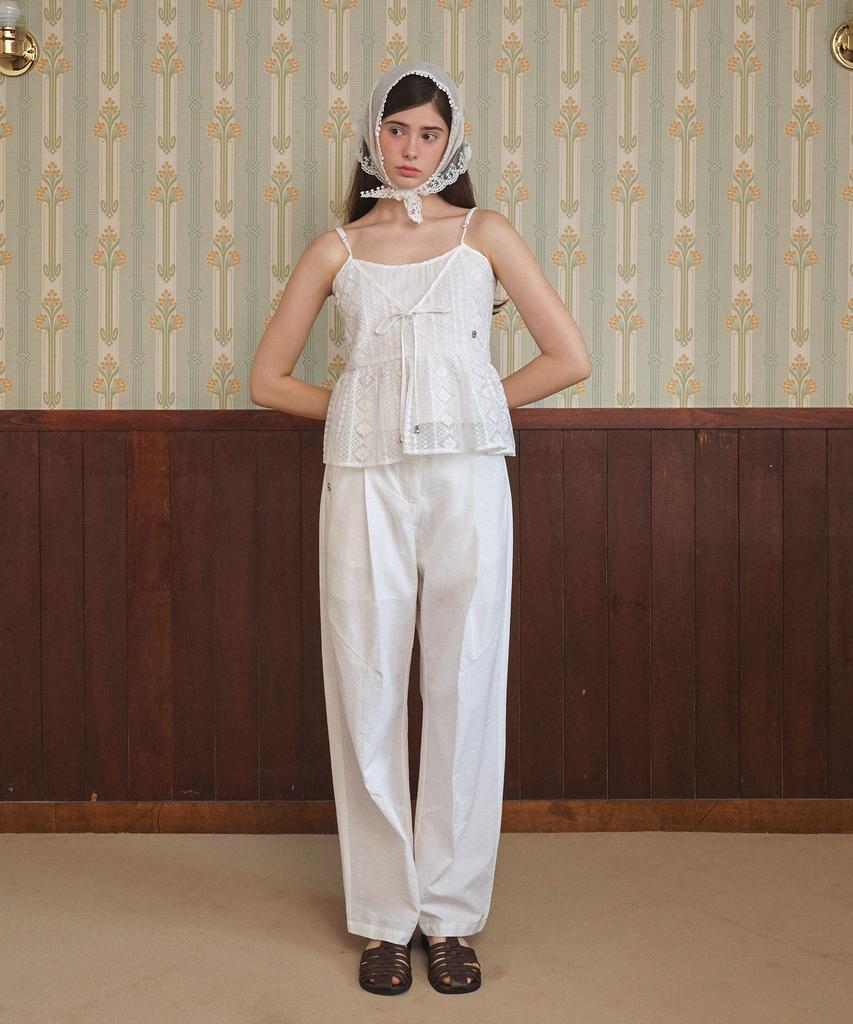 MICANE Nina Back Stitch Wide Pants