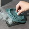 Silicone Floor Drain Cover Durable Anti-odor Press Type Hair Catcher Stopper Strainer Bathroom Accessories