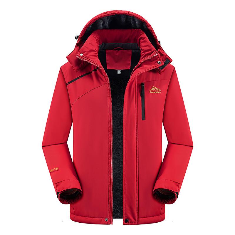 Padded-on Men's Autumn and Winter Jackets, Jackets, Cold-proof and Warm Padded Jackets, Mountaineering Suits.