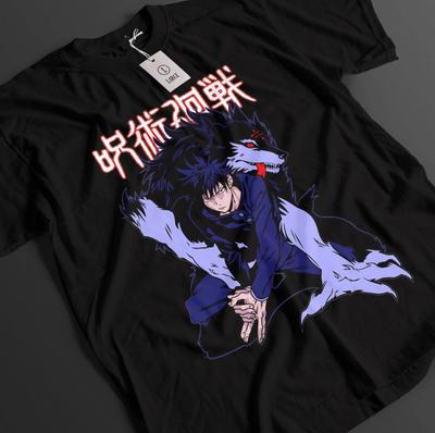 Футболка Jujutsu Kaisen Годжо Сатору Футболка Сукуна Тодзи Топ Аниме JJK Унисекс Футболка