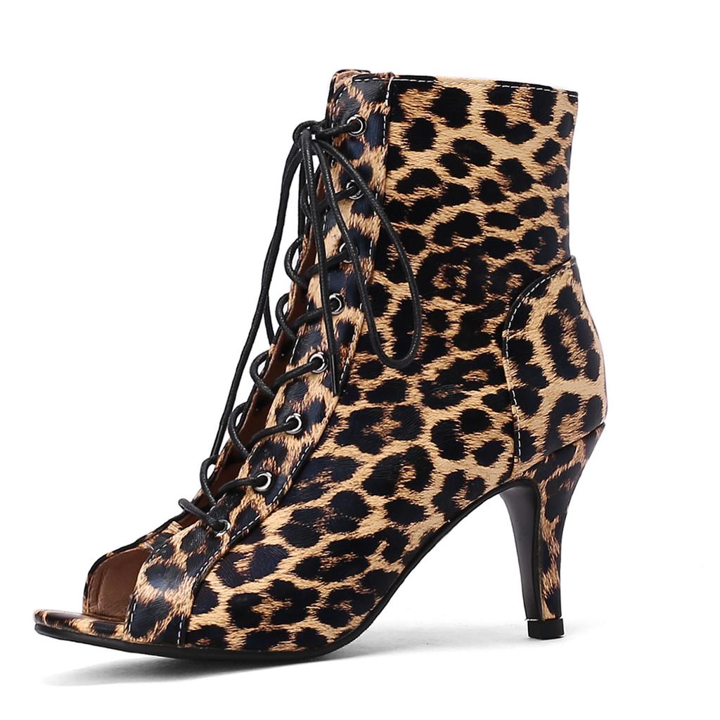 Элегантные женские вечерние ботильоны, сексуальные женские туфли на шпильке для латинских танцев, женские ботинки на высоком каблуке для латинских танцев, качественная обувь для бальных танцев