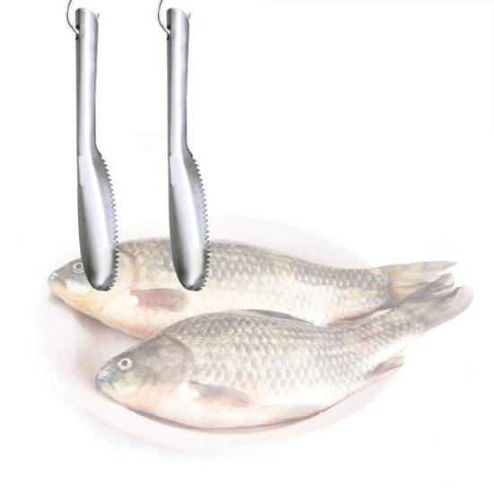 Stainless Steel Fish Scale Remove Scraping Fast Cleaning Peeler Scraper Tool
