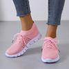 Fashion Women Mesh Casual Lace Up Sport Shoes Runing Breathable Shoes Sneakers Female