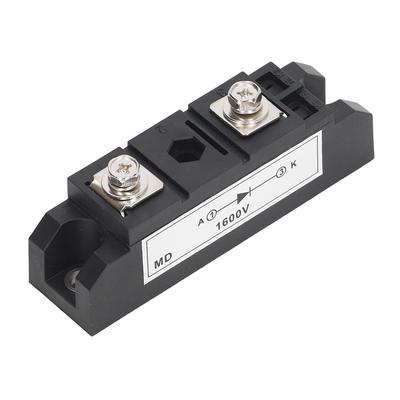 Мостовой выпрямитель, Диодный выпрямительный модуль, Пластиковый корпус, 2 клеммы, Медное охлаждение, 100А, 1600В, ШИМ