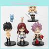 Набор ПВХ моделей фигурок Fairy Tail с подвижными частями для коллекционеров и фанатов