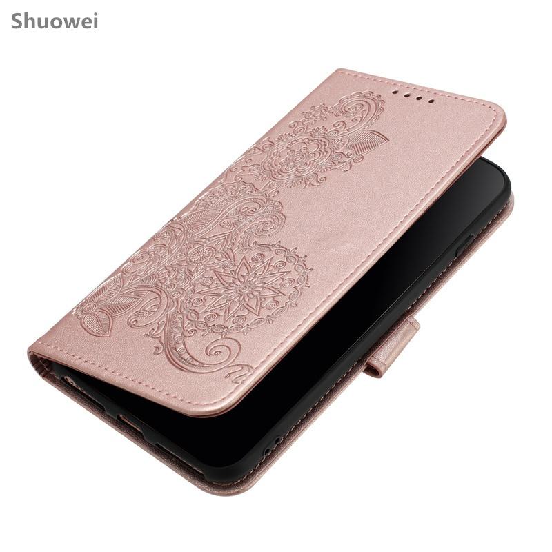 For OPPO Reno 4 4F 5 5F 5Z 6 7 7Z 8 8T Pro 8Z Lite 4G 5G Phone Case Card SlotLeather Flip Wallet Cover