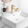 Bathroom Shower Organizer Shower Holder Wall Mount Box Clear Box Removable Holder Suction Cup No Drilling Storage Container For