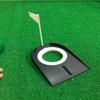 with Hole Flag Golf Putting Hole Cup Putting Cup Golf Putting Regulation Cup  Training Aids