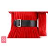 Christmas Red Dress Skirt Suit Party Party Costume Play Clothes Girls Puffy Dress