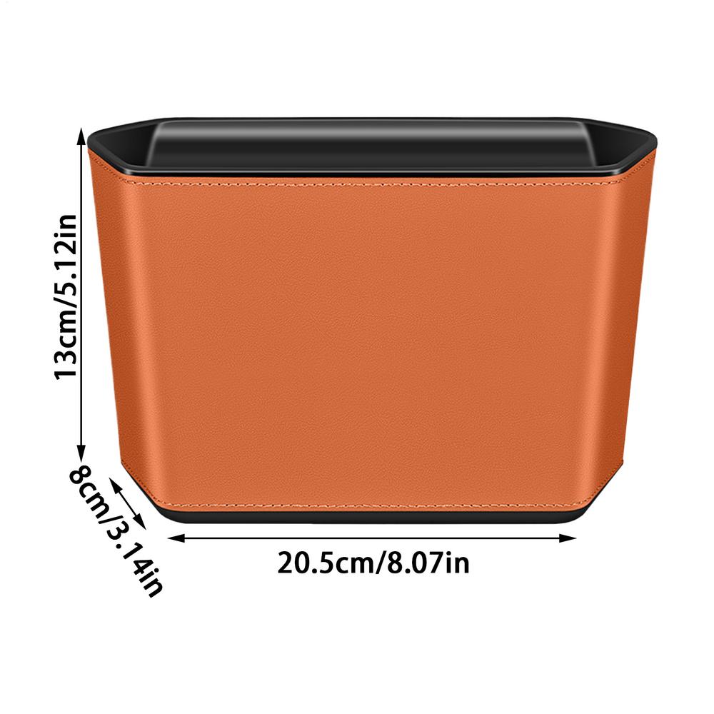 Car Trash Bin Leak-Proof Automotive Interior Rubbish Can Large Capacity Multipurpose Trash Bin for Automotive RV Truck Sedan