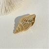 Golden Color Starfish Hair Clip Vacation Style Duckbill Hair Clip Sweet Headwear  Girl