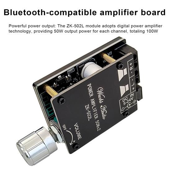 Bluetooth-совместимая плата сопряжения с 5 усилителями Easy HIFI 100 Вт, модуль усилителя качества стереозвука с