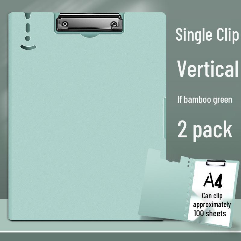 A4 Double Clip Folder for Documents and Resume Storage