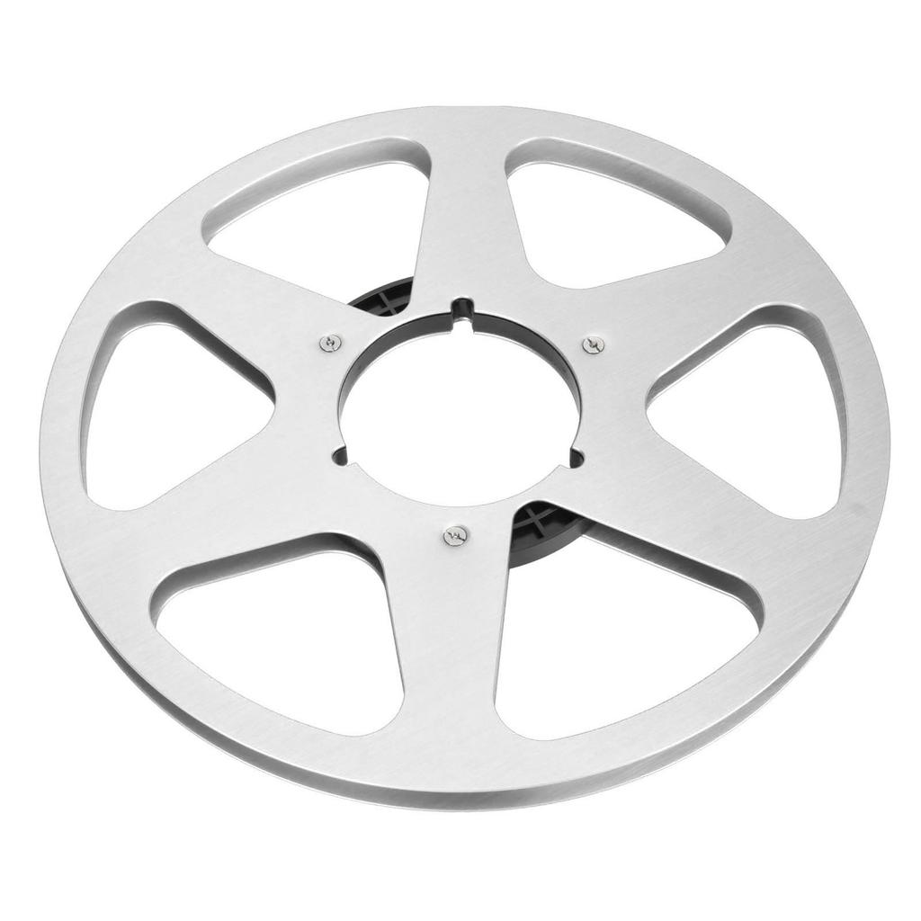 1 4 10,5-дюймовая пустая катушка для ленты 6 отверстий алюминиевый сплав универсальная деталь для открывающей машины приемная катушка для звуковой ленты
