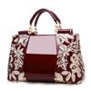 Embroidery Women Bag Leather Purses Handbags Luxury Shoulder Bags Female Bags for Women