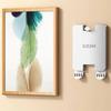8 PCS No Punching Hanging Picture Hangers Waterproof Adhesive Picture Hangers  Household