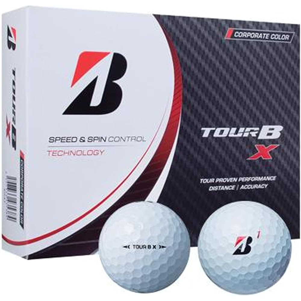Мячи для гольфа Bridgestone TOUR B X Модель 2022 года Упаковка 12 штук