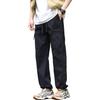 Dingfengbaoluo Men's Sports Casual Pants, Summer Outdoor Tactical Straight-Leg Loose-Fit Fashionable Versatile Trousers, 29033 Black 4XL