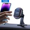 TOPK Magnetic Car Phone Holder Enhanced Adhesion Resistant to High Low Temperatures Magnetic Car Dashboard Phone Mount Holder