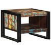 VidaXL Coffee Table Multicoloured 50x50x38 Cm Solid Reclaimed Wood, Side Table, Living Room Table, Accent Table, End 4102714