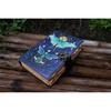 НОВЫЙ кожаный журнал Spell wizard Cat Book Blank Magik Notebook Book Of Shadows Wiccan Pagan Grimoire book for Traveling Sketching best Gifts