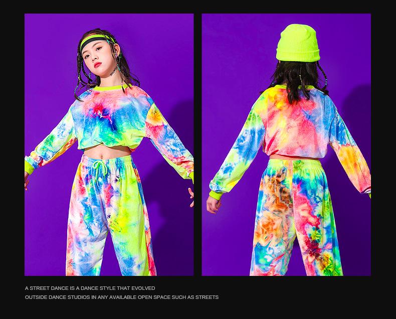 Костюмы для джазовых танцев и черлидинга для девочек - модные наряды для уличных танцев и подиума ко Дню защиты детей