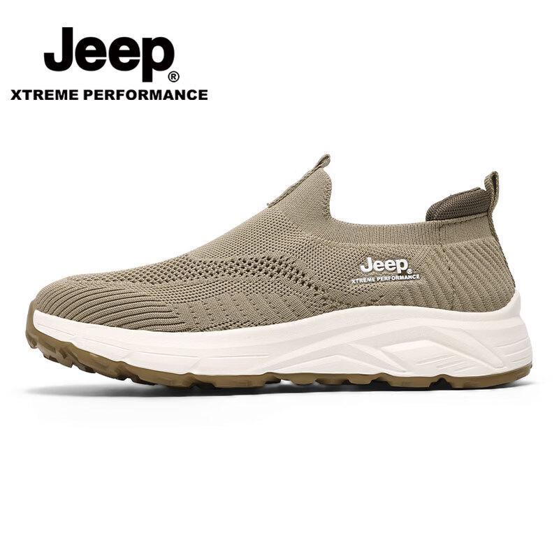 JEEP Men's Breathable Slip-On Outdoor Sport Shoes