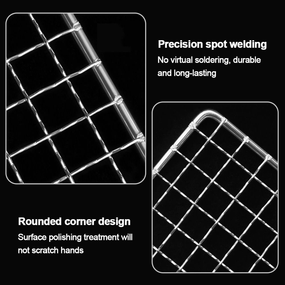 Square Grill Racks Reusable Barbecue Net New Grill Net