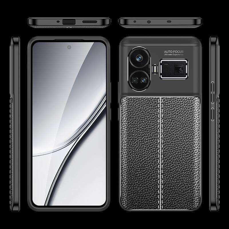 Чехол для Reame GT5 Чехлы Reame GT3 GT5 5G Чехол Оригинальный TPU Shell Противоударный PU Кожаный Силиконовый Чехол для Телефона Reame GT5