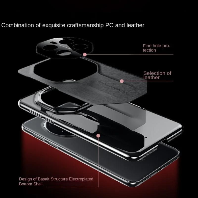 Комбинированный кожаный чехол для телефона для Honor Magic 7 Lite 7Pro Матовое покрытие Противоударный чехол для Honor X9C Smart Magic 7 6Pro 300 200