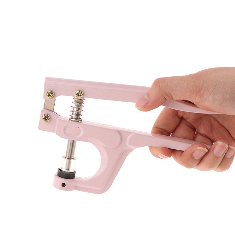 Набор инструментов для установки пластиковых кнопок из смолы, портативная ручная кнопочная машина, набор инструментов для самостоятельной швейной машины