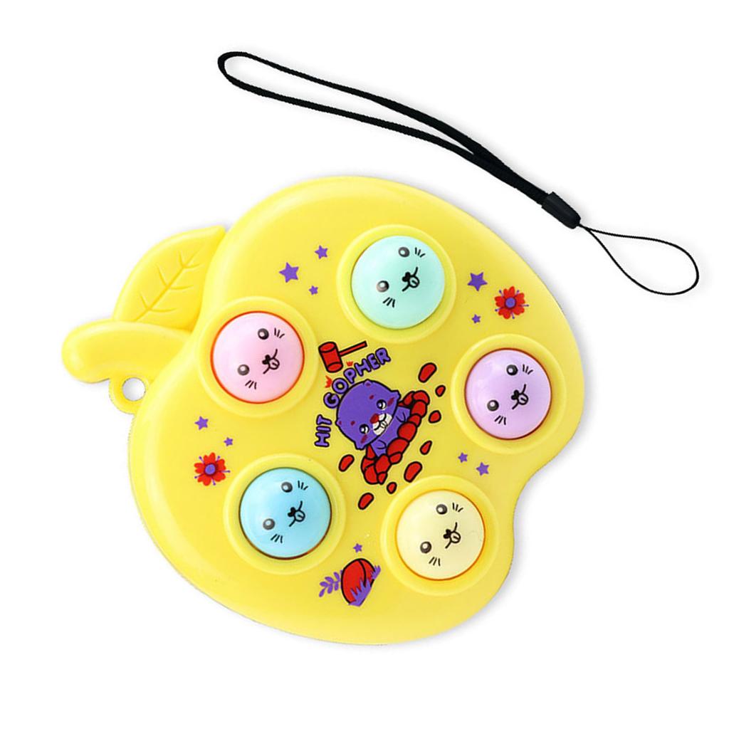 Декомпрессионная игрушка-молоток, игрушка для стукания, ручная игра «Ударь крота», декомпрессионный брелок для взрослых, игрушка для координации рук и глаз