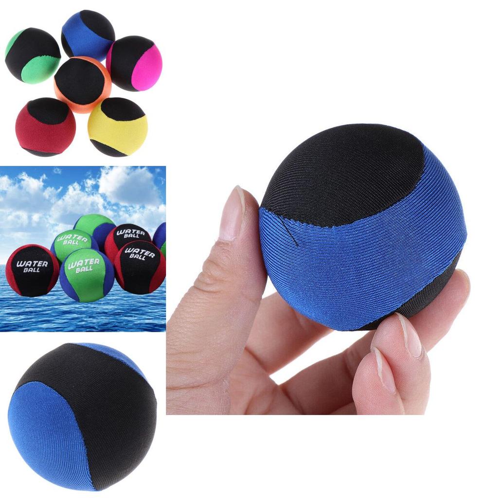 Colorful Bouncy Water Ball Tpr Material 6cm Diameter For Beach Fun And Massage