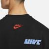Nike Спортивный костюм Essentials с логотипом, флисовый свитшот с круглым вырезом и комплект джоггеров с манжетами, мужская одежда для активного отдыха, черный BV2680-010+DM6876-010