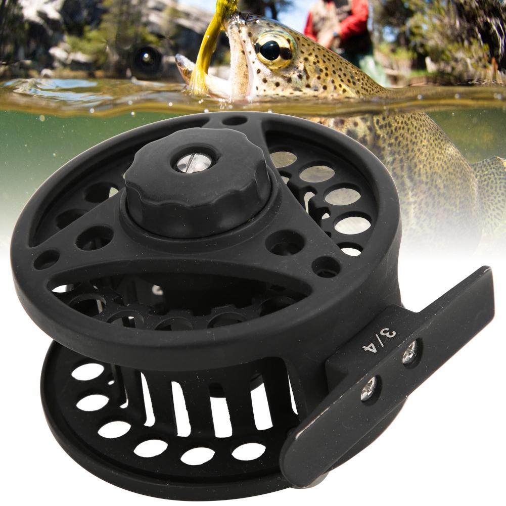 Fly Fishing All Metal Pressure Casting Bearing Gapless Wire Wheel Line Reel Tackle(34 )