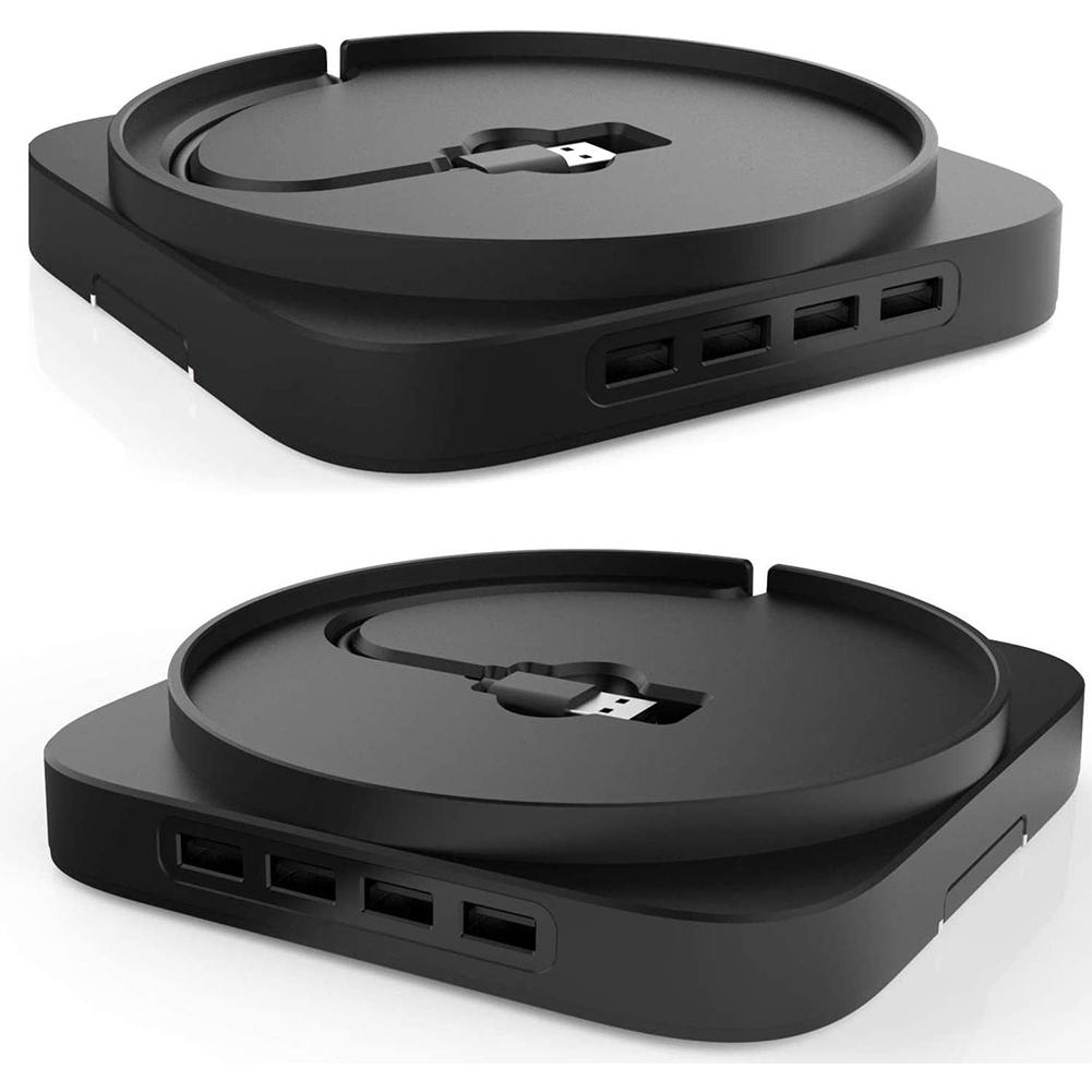 Vertical Stand for Xbox Series X Game Console with LED Light and 4 Ports USB Hub with Extended Cable, Xbox Accessories