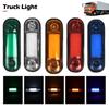3led Truck Side Marker Light Adhesive Tape Turn Signal Lamp Rear Light Warning Stop Lamp Car Truck Trailer Tractor Lorry 12V 24V