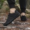 Плюшевые Теплые Хлопковые Туфли Босиком Уличные Походные Ботинки Нескользящие Прогулочные Треккинговые Ботинки Зимние Кроссовки для Альпинизма
