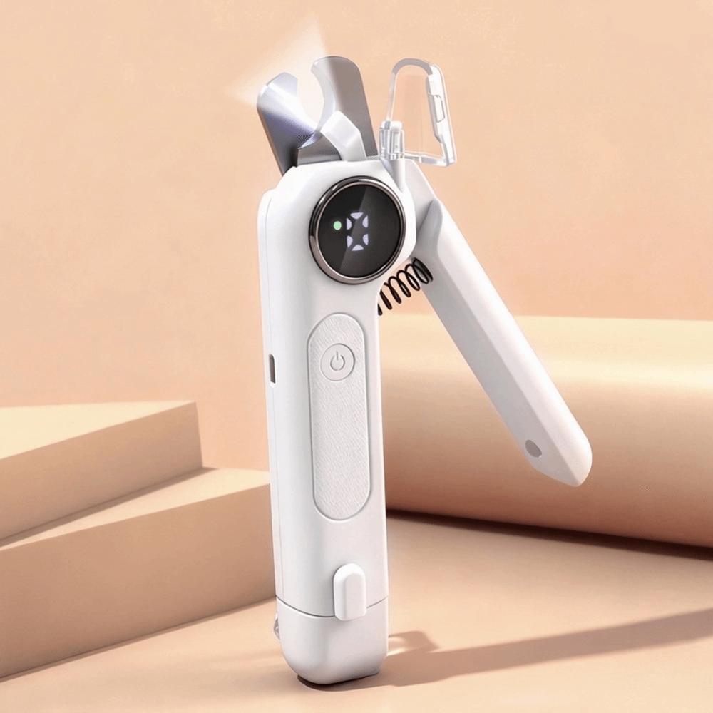 Low Noise Dog Nail Grinder 2-in-1 Electric Nail Clipper Grinding Cat Claw Clippers For Cats