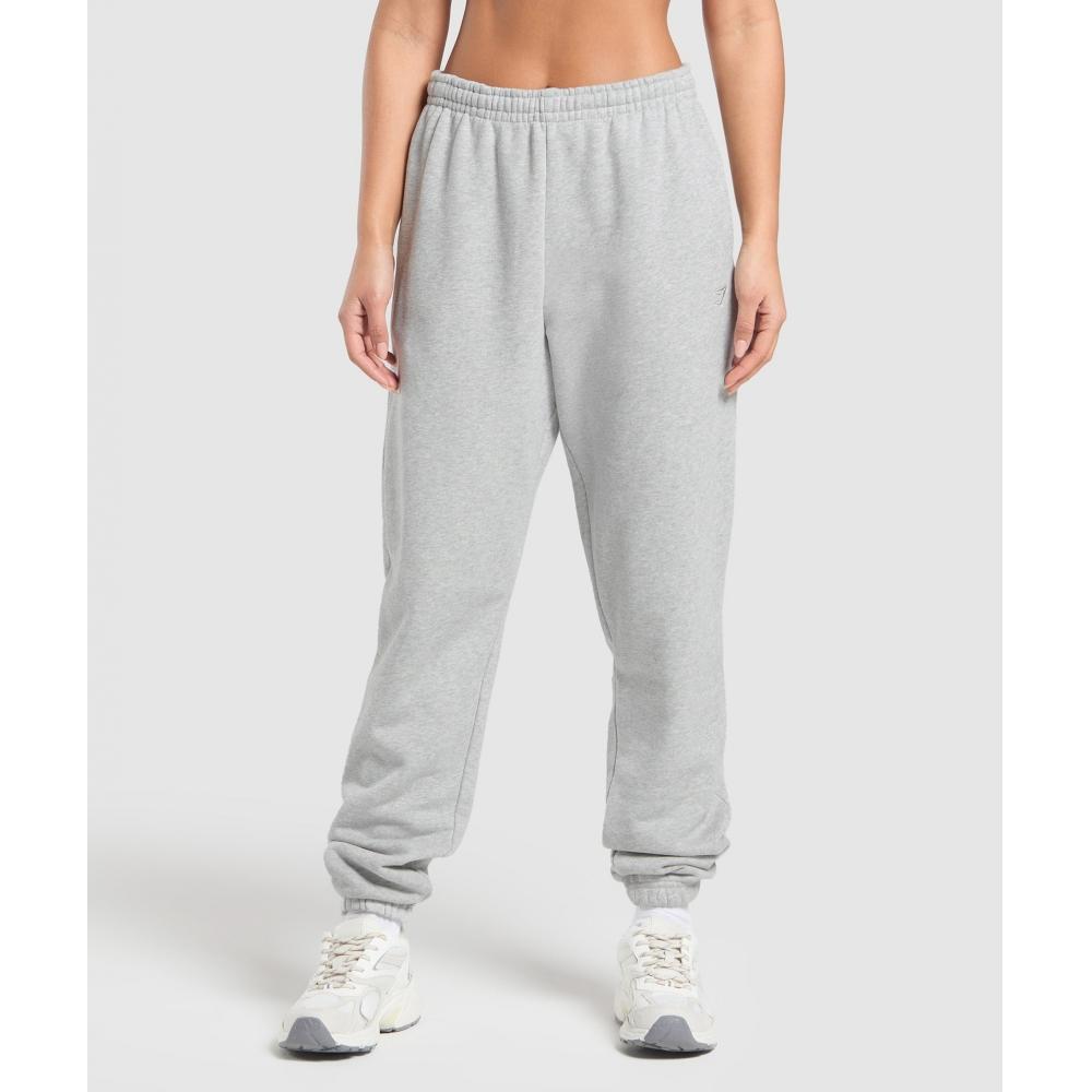 Gymshark Rest Day Sweats 2.0 Joggers Light Grey Core Marl B2c5t Gbcn
