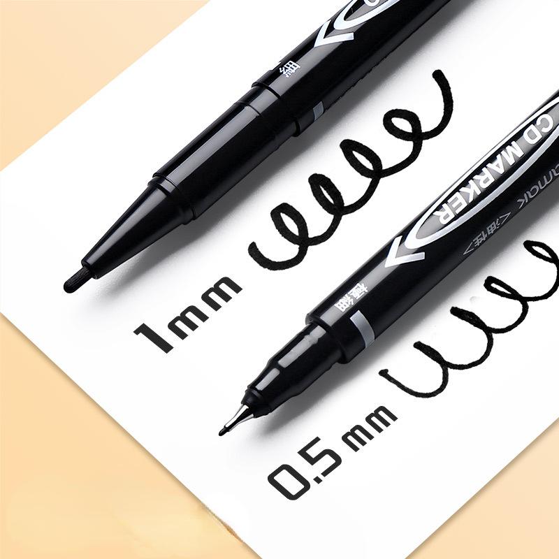 10 шт./компл. двухсторонние художественные маркеры, тонкие водостойкие масляные чернила, альбом для рисования, школьные принадлежности LM