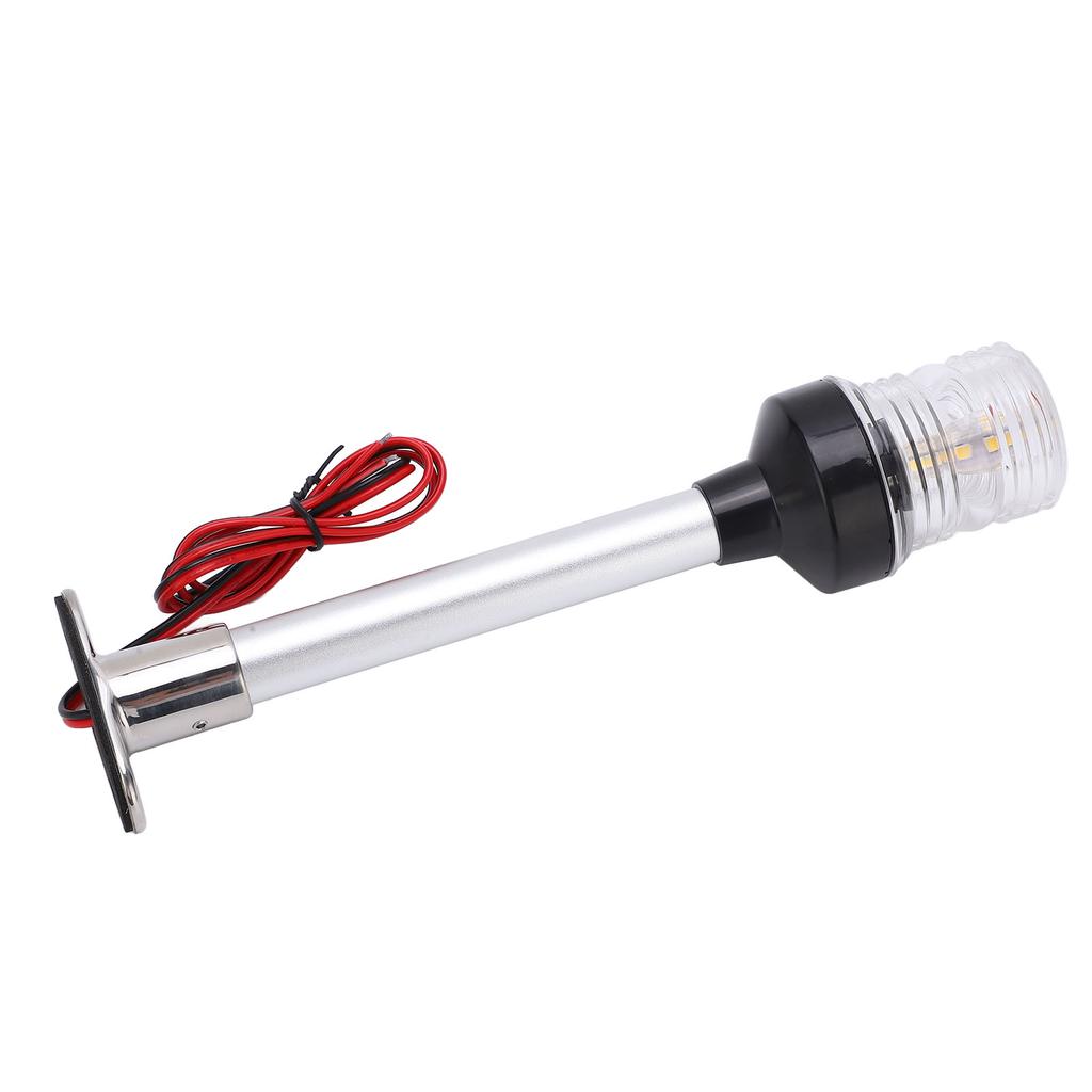 25cm 10in LED Navigation Light 360 degrees  Irradiation Angle Waterproof Marine Boat Sailing Lamp DC12V‑24V 5W