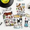 4/24 Sheets Kawaii PET Die Cut Cartoon Stickers DIY Scrapbook Stickers Creative Decorative Aesthetics Journal Supplies