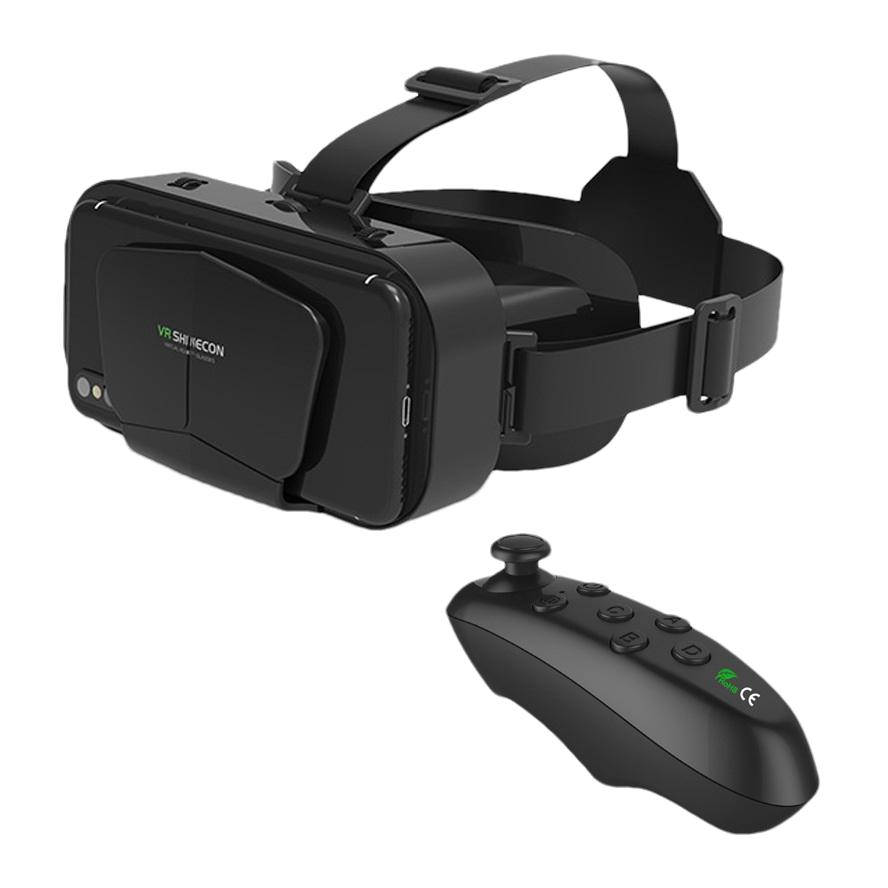 3D VR Игровые Очки, Панорамный VR Бокс для Ношения на Голове, для Смартфонов 4,7-7,0 Дюймов