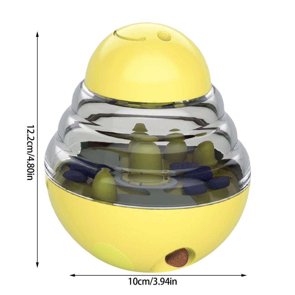 Интерактивная кормушка для собак с регулируемой подачей еды, угощения для медленного питания для мелких и крупных пород, развлечения