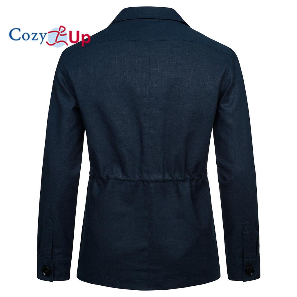 Cozy Up Винтажные мужские куртки с несколькими карманами, пальто, уличная куртка-карго в стиле милитари Chaquetas, ветровка больших размеров, мужская одежда