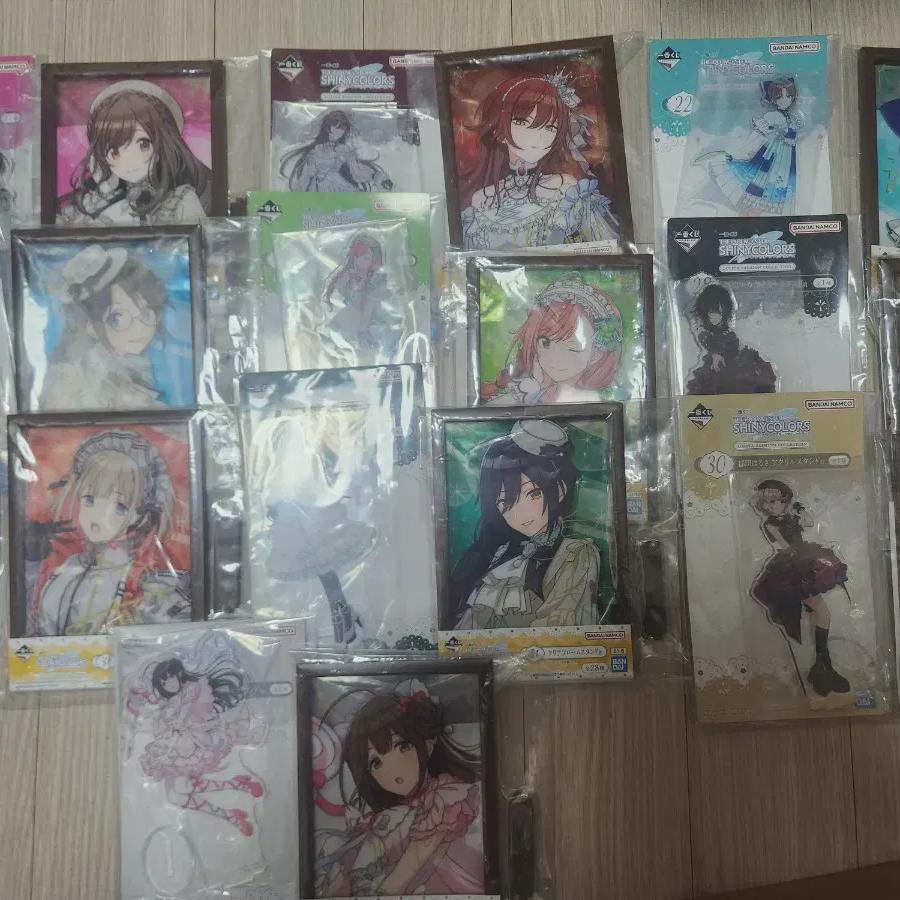 Idolmaster Shanimasu Ichibangkuji акриловая подставка и фоторамка набор