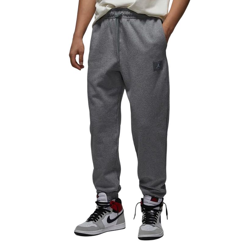 Jordan Breathable Solid Color Mid-Rise Casual Pants Men Bottoms Gray FV7252-091