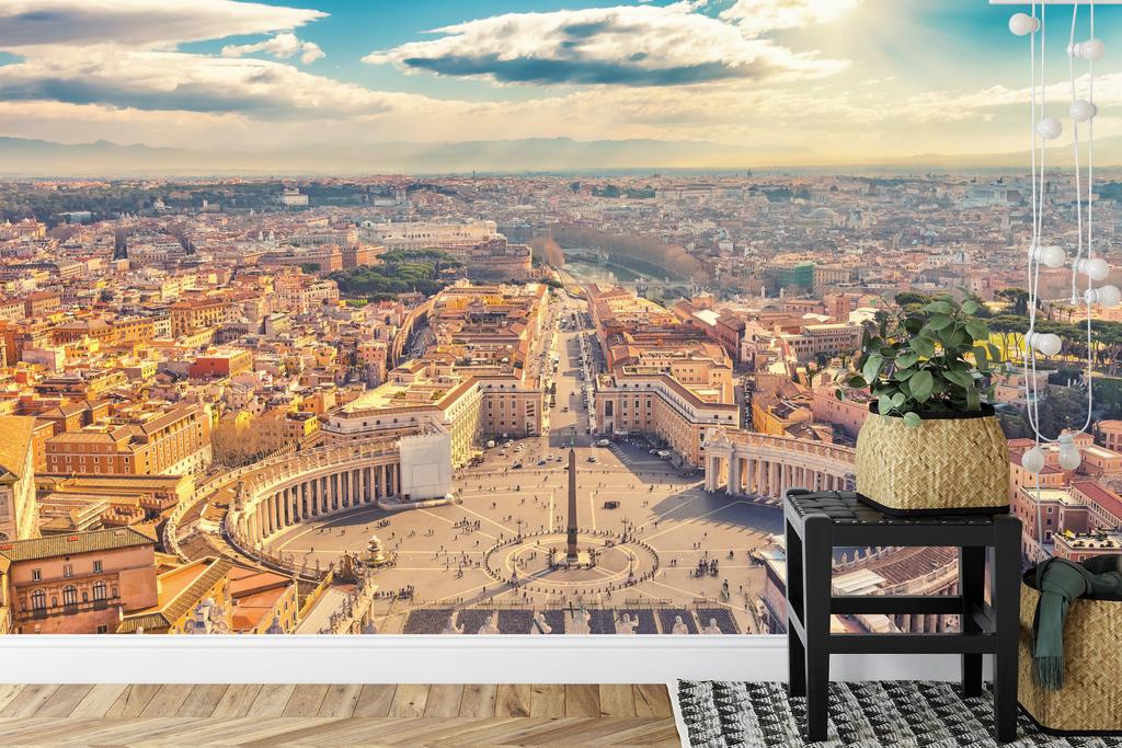 Photomural St Peter's Square In The Vatican Smooth Vinyl 520x318